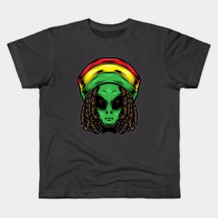 Reggae alien Kids T-Shirt